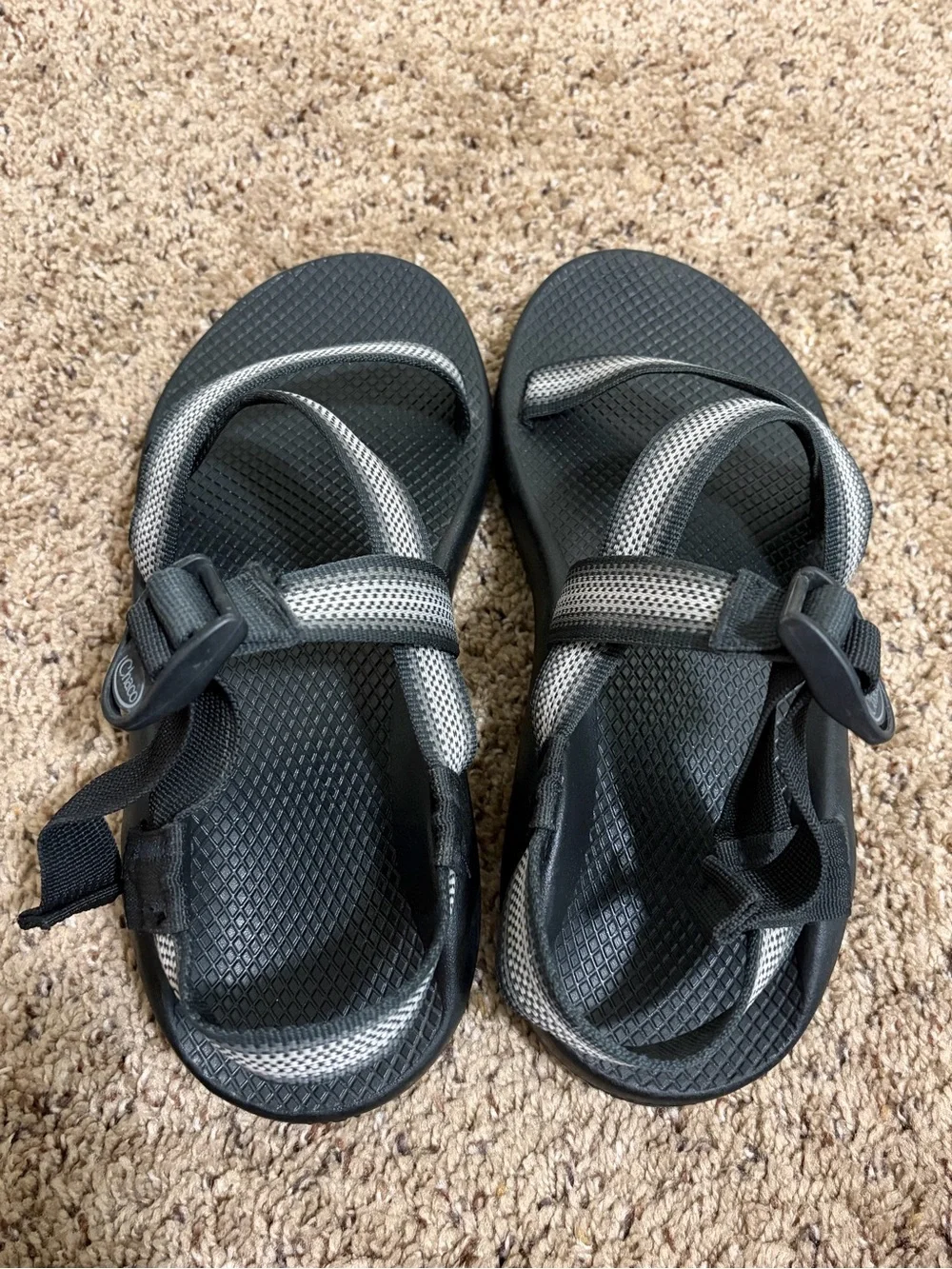 Chaco Men's Z/1 Classic Wide Sandals - Split Gray, Size 10